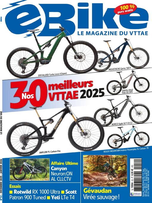 Title details for e-Bike by Editions Lariviere SAS - Available